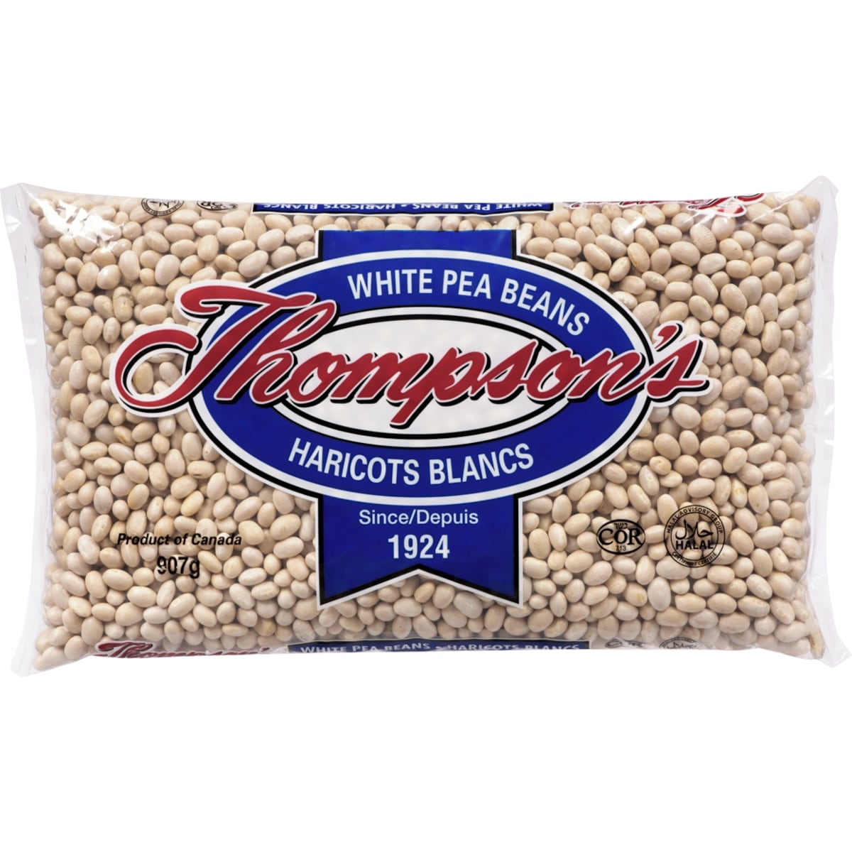 Thompson White Pea Beans, 907 g