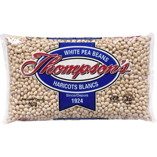 Thompson White Pea Beans, 907 g