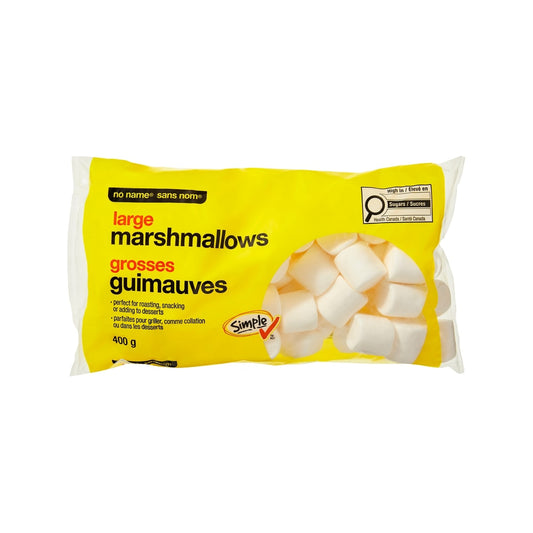 No Name Large Marshmallows, 400 g