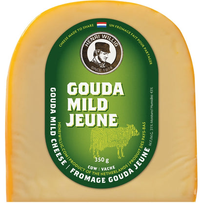 Henri Willig Mild Gouda, 350 g