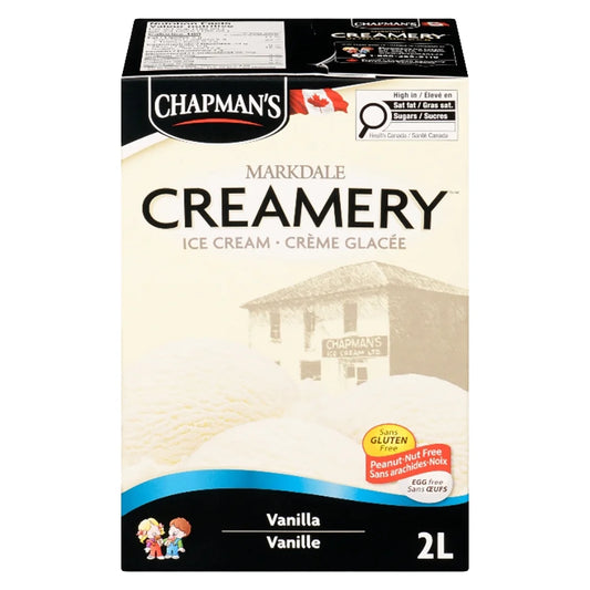 Chapman's Markdale Creamery Vanilla Ice Cream, 2 L