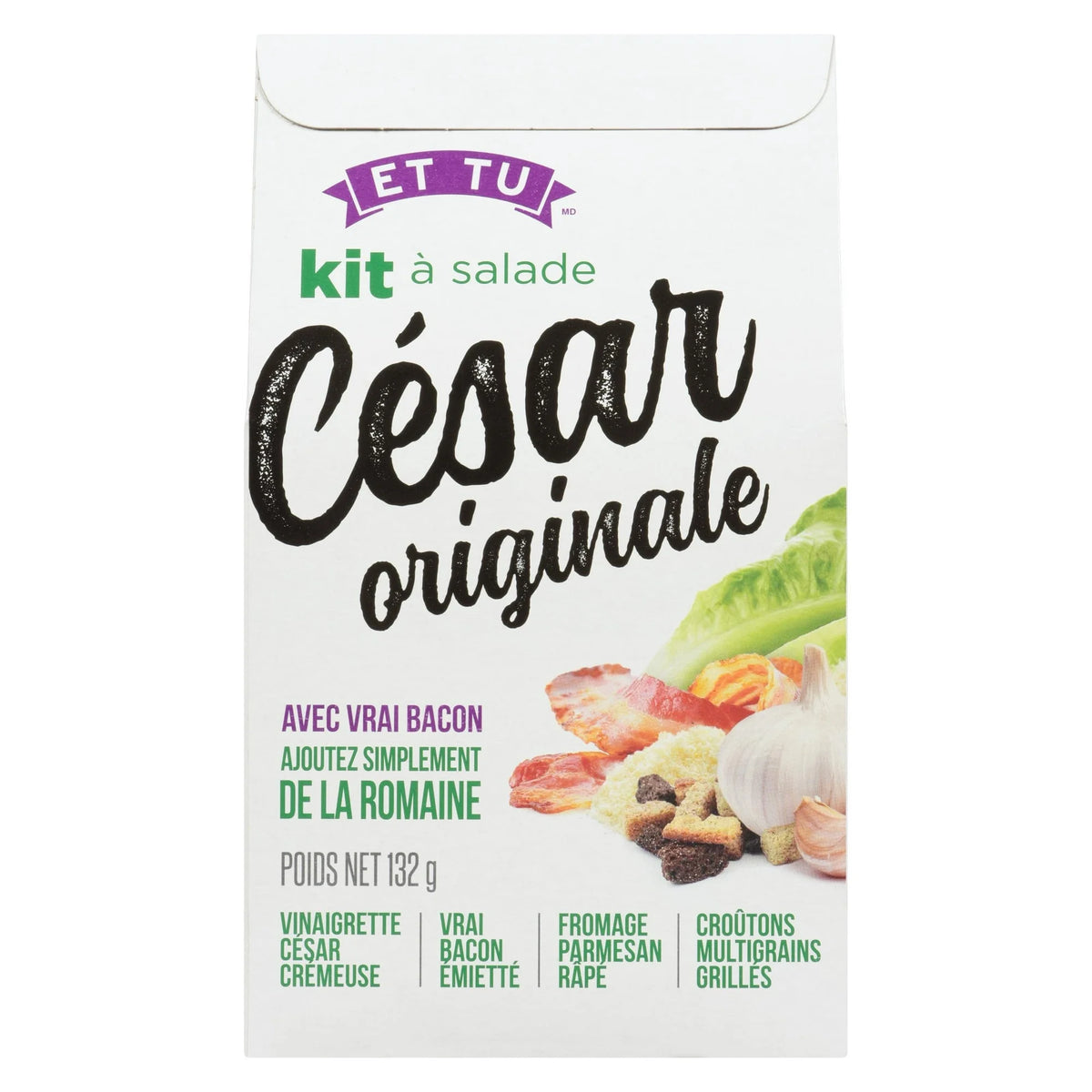 Et Tu Caesar Original Salad Kit, 132 g