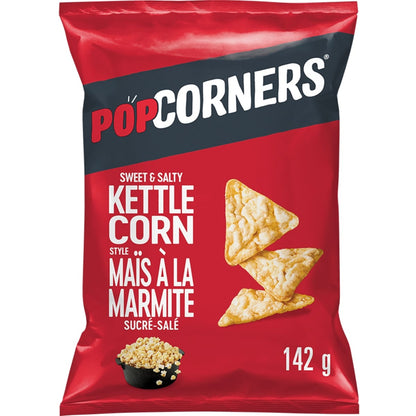 PopCorners Sweet & Salty Kettle Corn Style Flavoured Popped-Corn Chips, 142 g