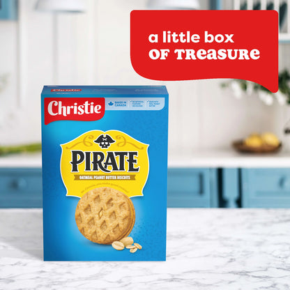Peek Freans Pirate Oatmeal Peanut Butter Cookies, 300 g