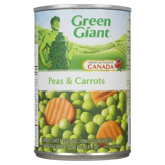Green Giant Peas & Carrots, 398 mL