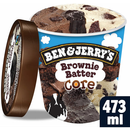Ben & Jerry's Brownie Batter Core Ice Cream, 473 mL