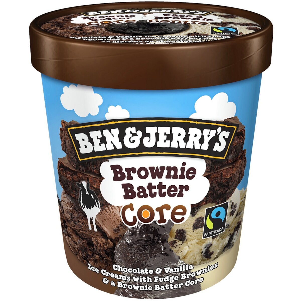 Ben & Jerry's Brownie Batter Core Ice Cream, 473 mL