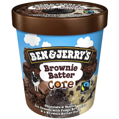Ben & Jerry's Brownie Batter Core Ice Cream, 473 mL
