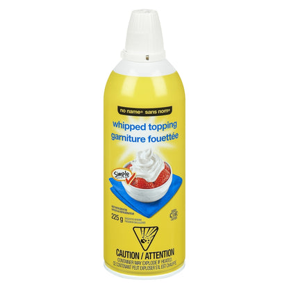 No Name Whipped Topping, 225 g