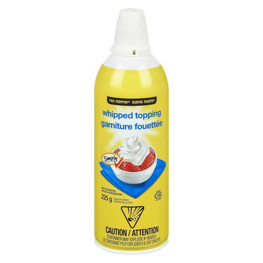 No Name Whipped Topping, 225 g