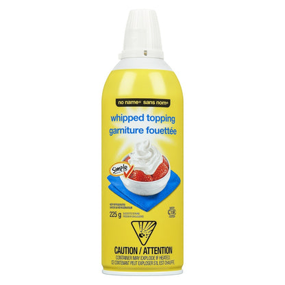 No Name Whipped Topping, 225 g