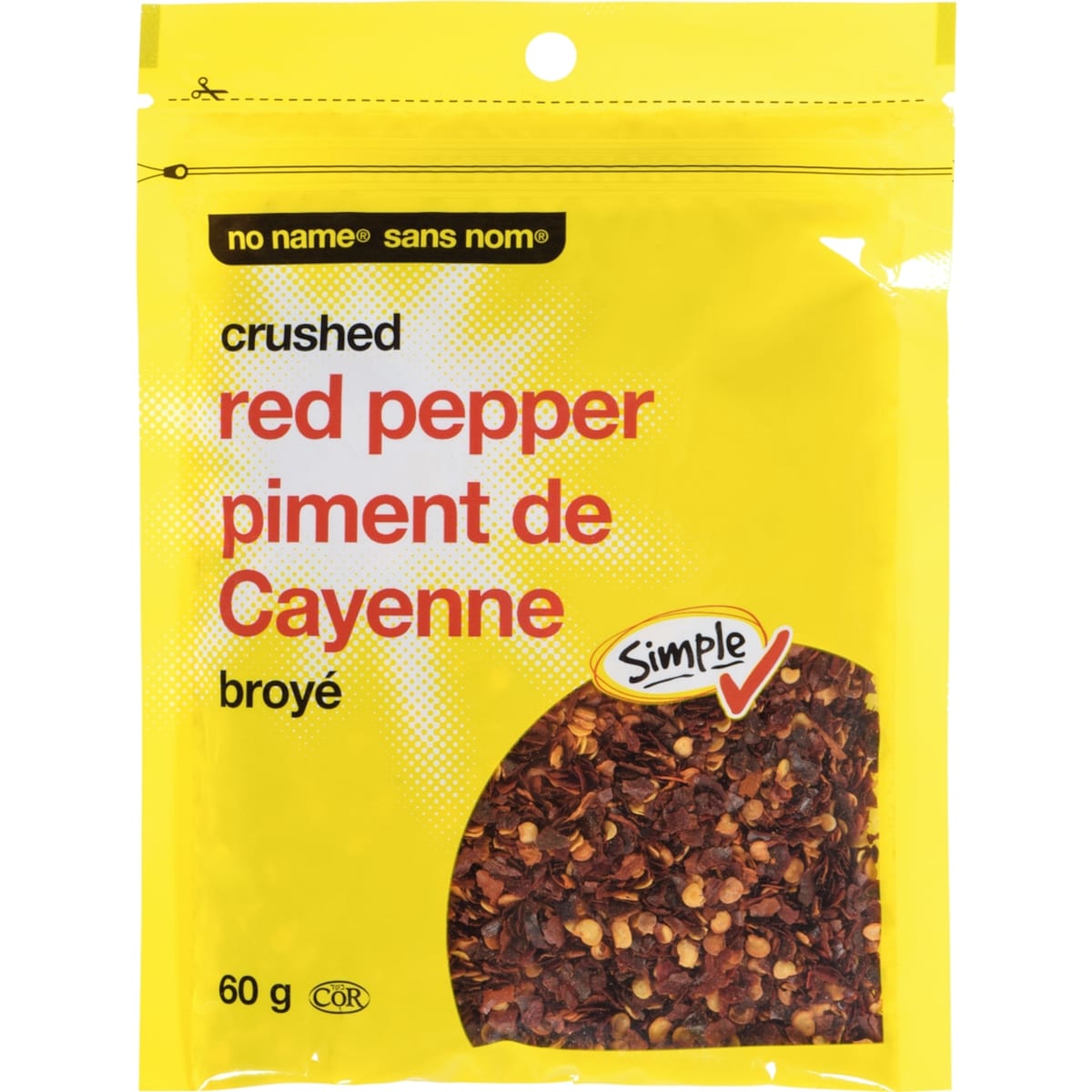 No Name Crushed Red Pepper, 60 g