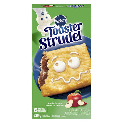 Pillsbury Apple Toaster Strudel Pastries, 6 Count, 326 g