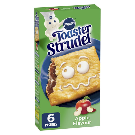 Pillsbury Apple Toaster Strudel Pastries, 6 Count, 326 g