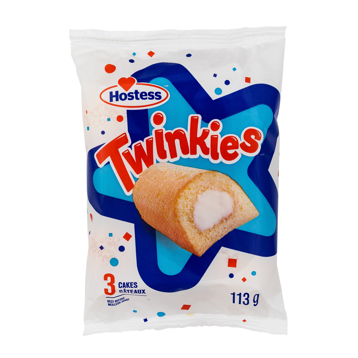 Hostess Twinkies Golden Cakes with Creamy Filling, 9 × 113 g
