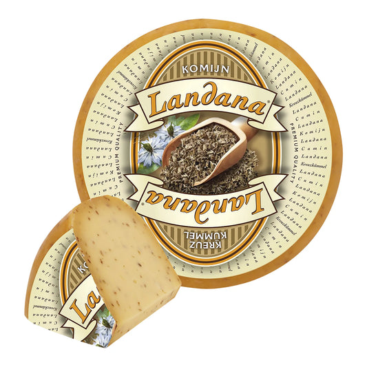 Landana Spiced Cumin Gouda, 4 kg average weight