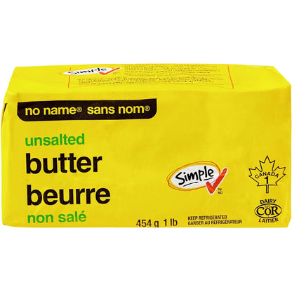 No Name Unsalted Butter, 454 g
