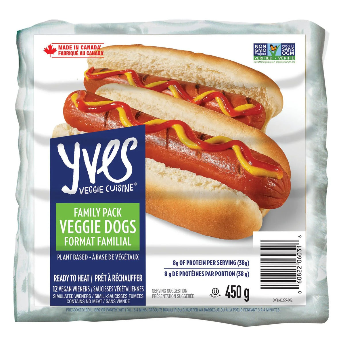Yves Veggie Dogs Wieners, 450 g