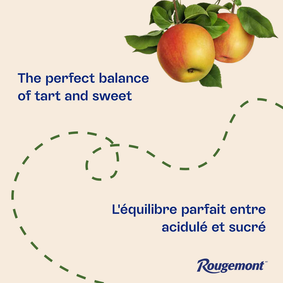 Rougemont No Sugar Added Low Acid Mellow Apple Juice, 2 L