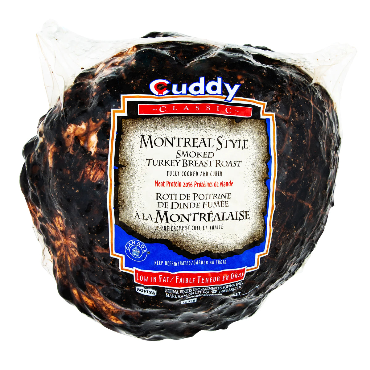 Cuddy Montreal Smoked Turkey Roast, 3.7 kg average weight