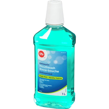 Life Brand Antiseptic Mouthwash Original, 1000 mL