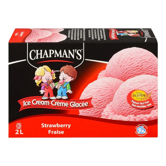 Chapman's Original Strawberry Ice Cream, 2 L