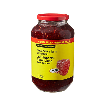 No Name Raspberry Jam with Pectin, 1 L