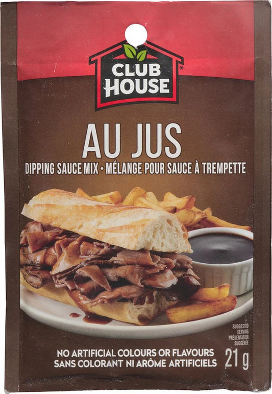 Club House Au Jus Dipping Sauce Mix, 21 g