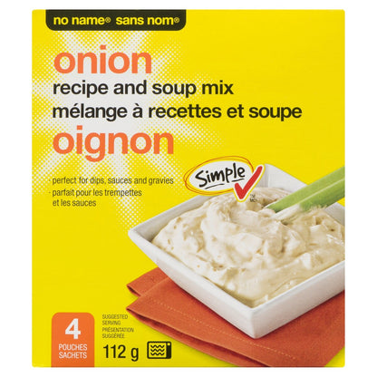 No Name Onion Soup Mix, 4 × 28 g