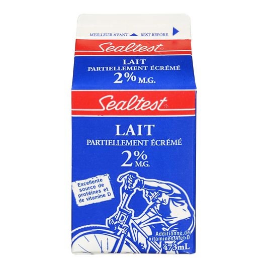 Sealtest 2% Milk, 473 mL