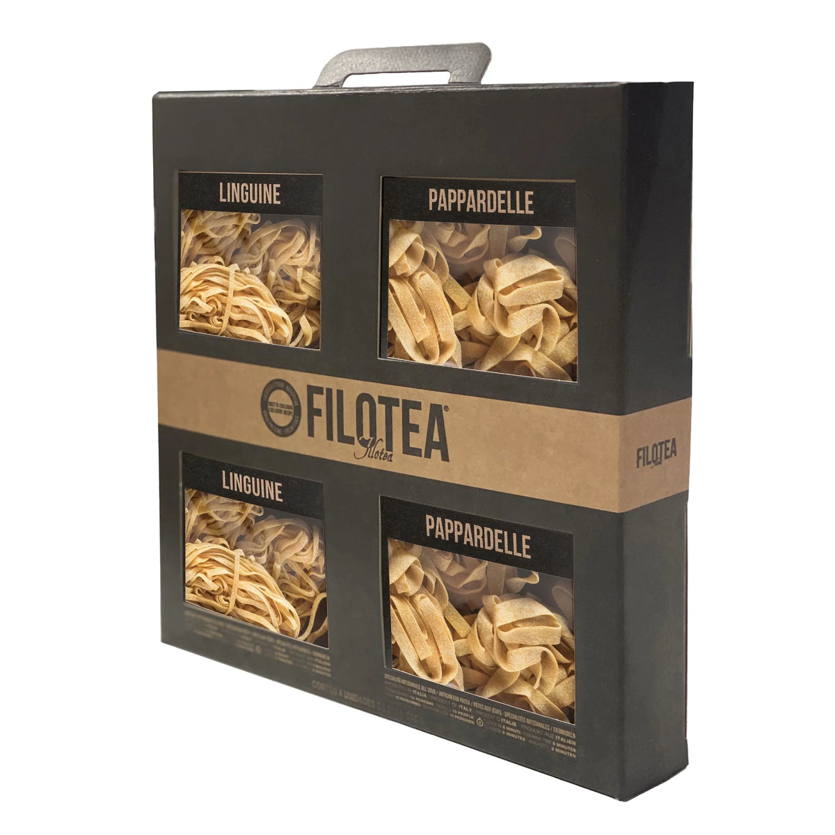Filotea La Matassine Egg Pasta Variety Pack, 4 × 250 g