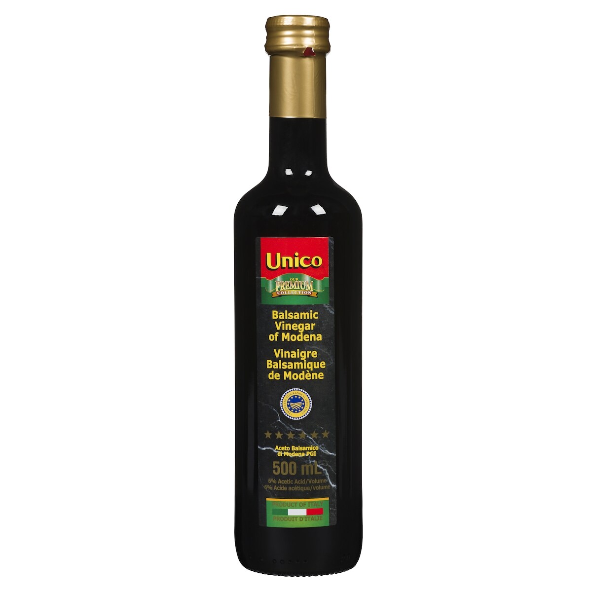 Unico Premium Balsamic Vinegar, 500 mL