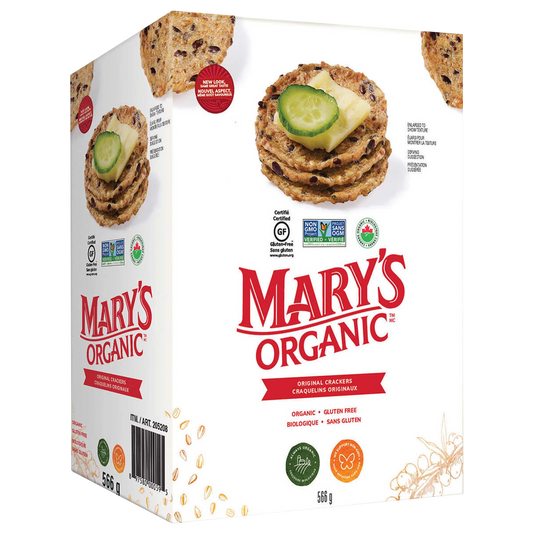 Mary's Gone Crackers Organic Original Crackers, 2 × 283 g