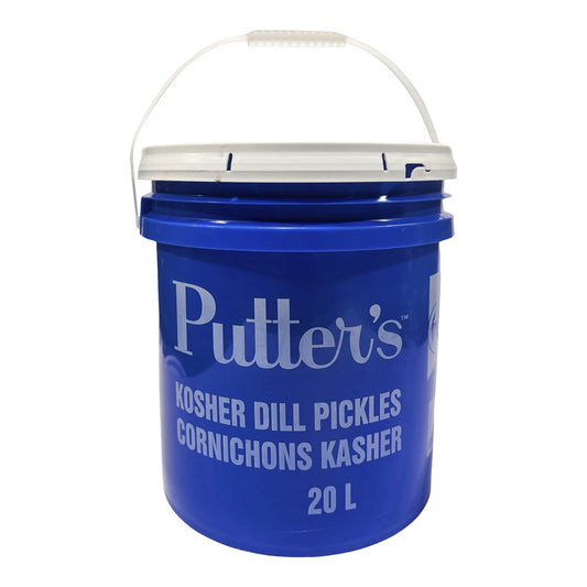 Putter's Kosher Dill Pickles, 20 L