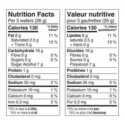 Voortman No Sugar Added Vanilla Wafer Cookies, 250 g