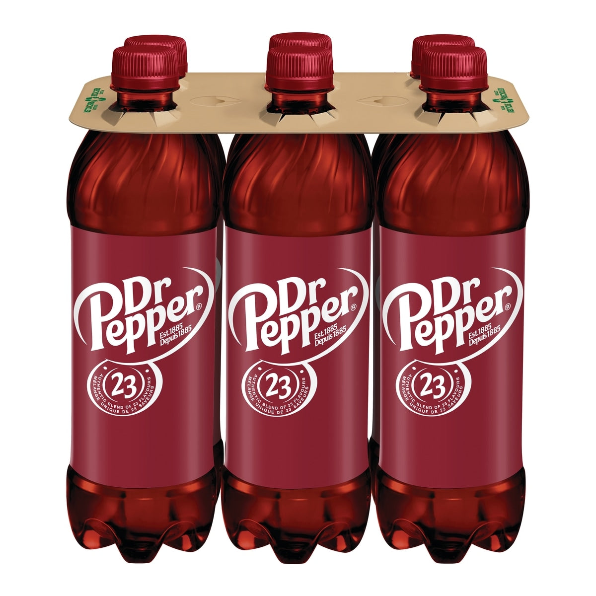 Dr Pepper Soda, 6 × 710 mL