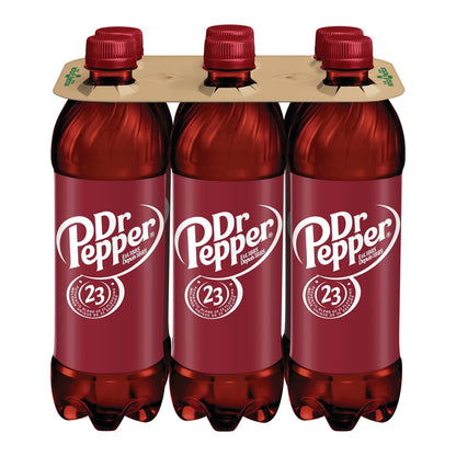 Dr Pepper Soda, 6 × 710 mL
