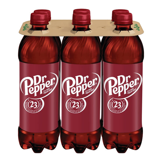 Dr Pepper Soda, 6 × 710 mL