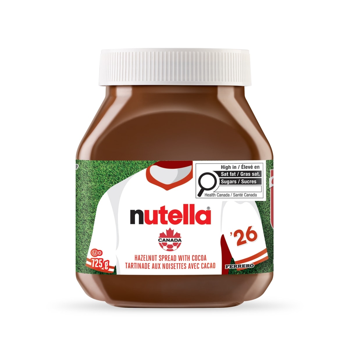 Nutella Hazelnut Spread with Cocoa for Breakfast, 725 g