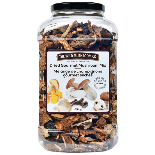 The Wild Mushroom Co. Dried Gourmet Mushroom Mix, 454 g