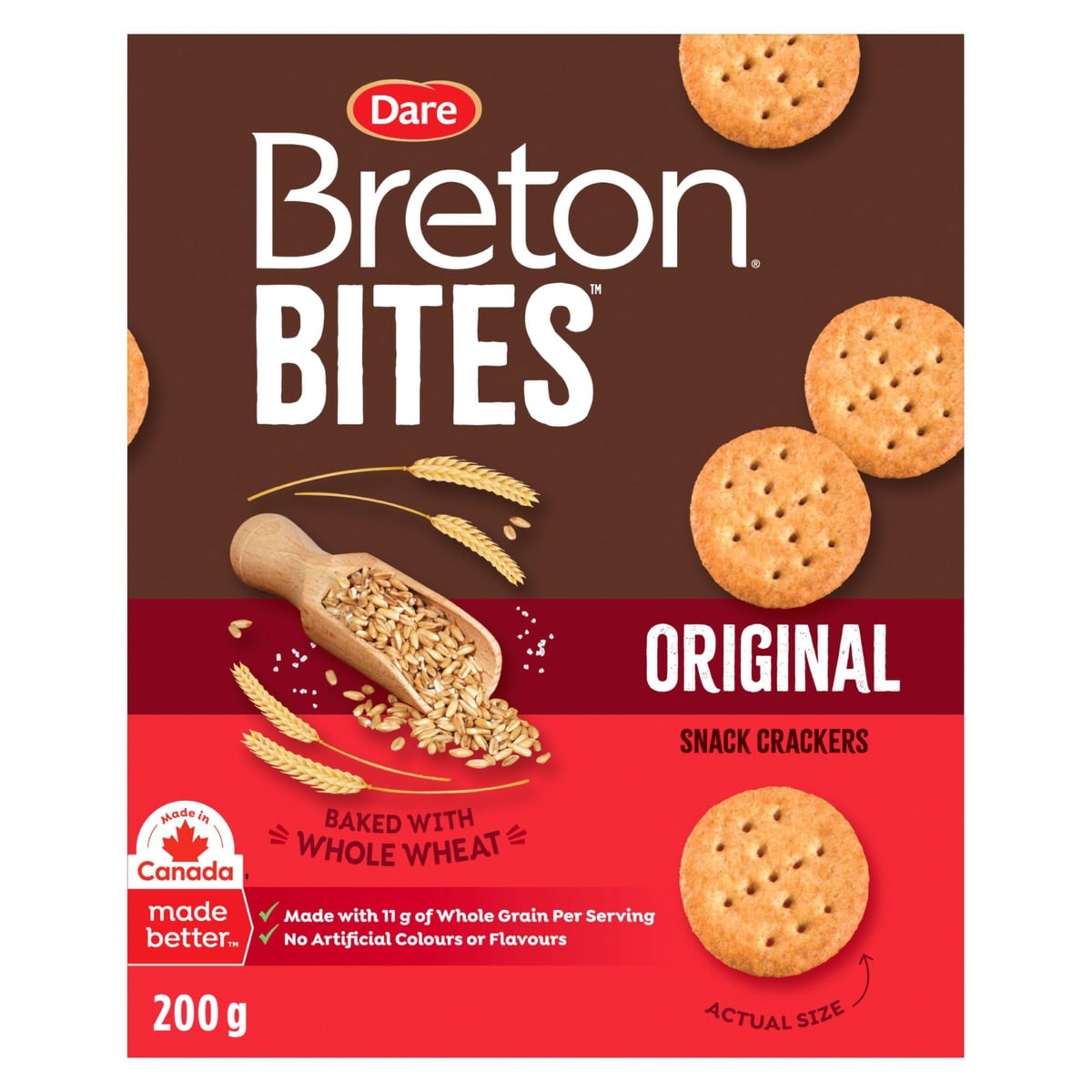 Dare Breton Bites Original Crackers, 200 g