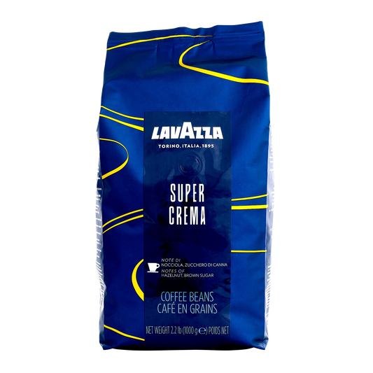 Lavazza Super Crema Whole Bean Coffee, 1 kg