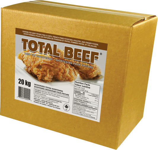 Total Beef Deep Fry Shortening, 20 kg