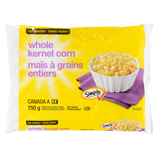 No Name Whole Kernel Corn, 750 g