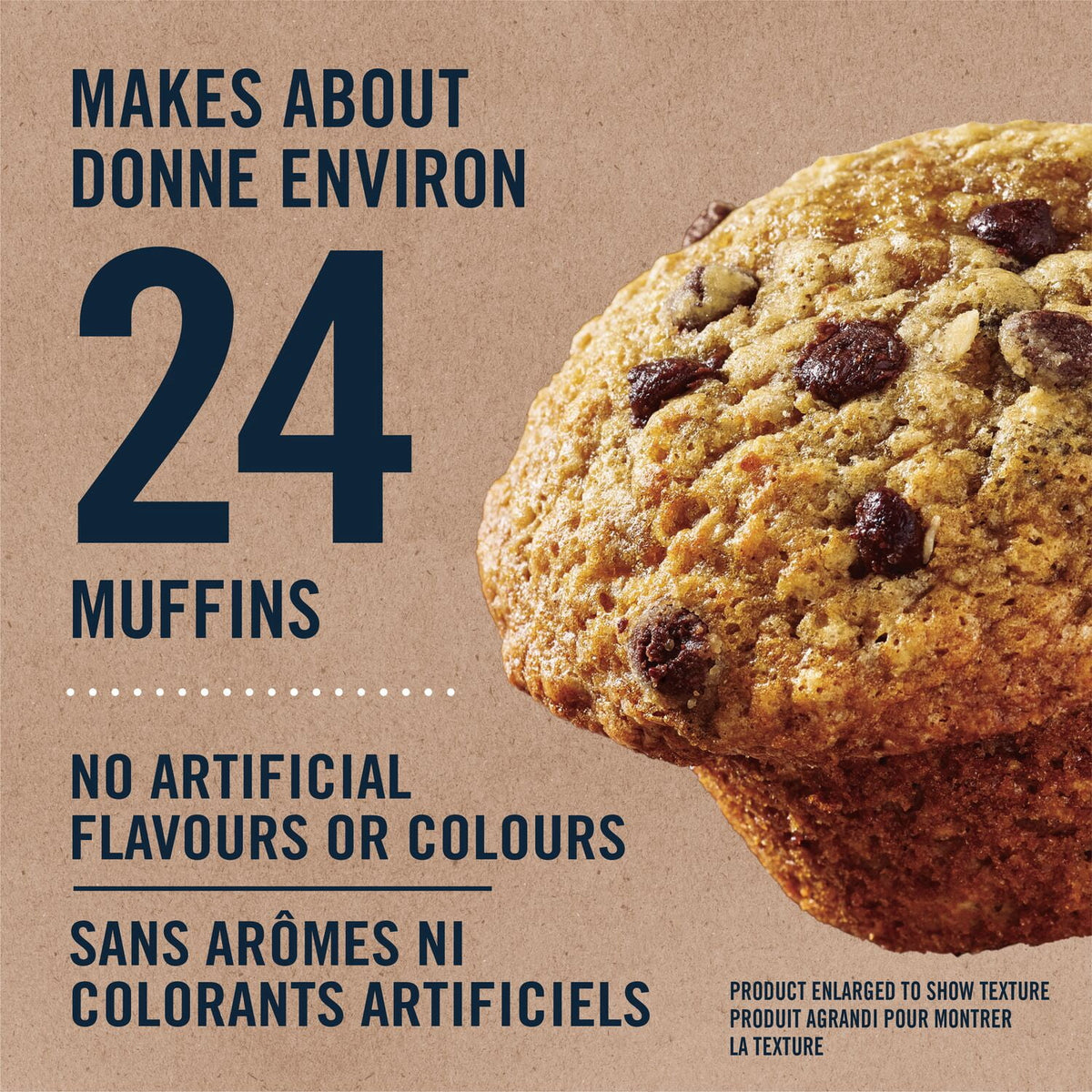 Quaker Chocolate Chip Oatmeal Muffin Mix, 900 g