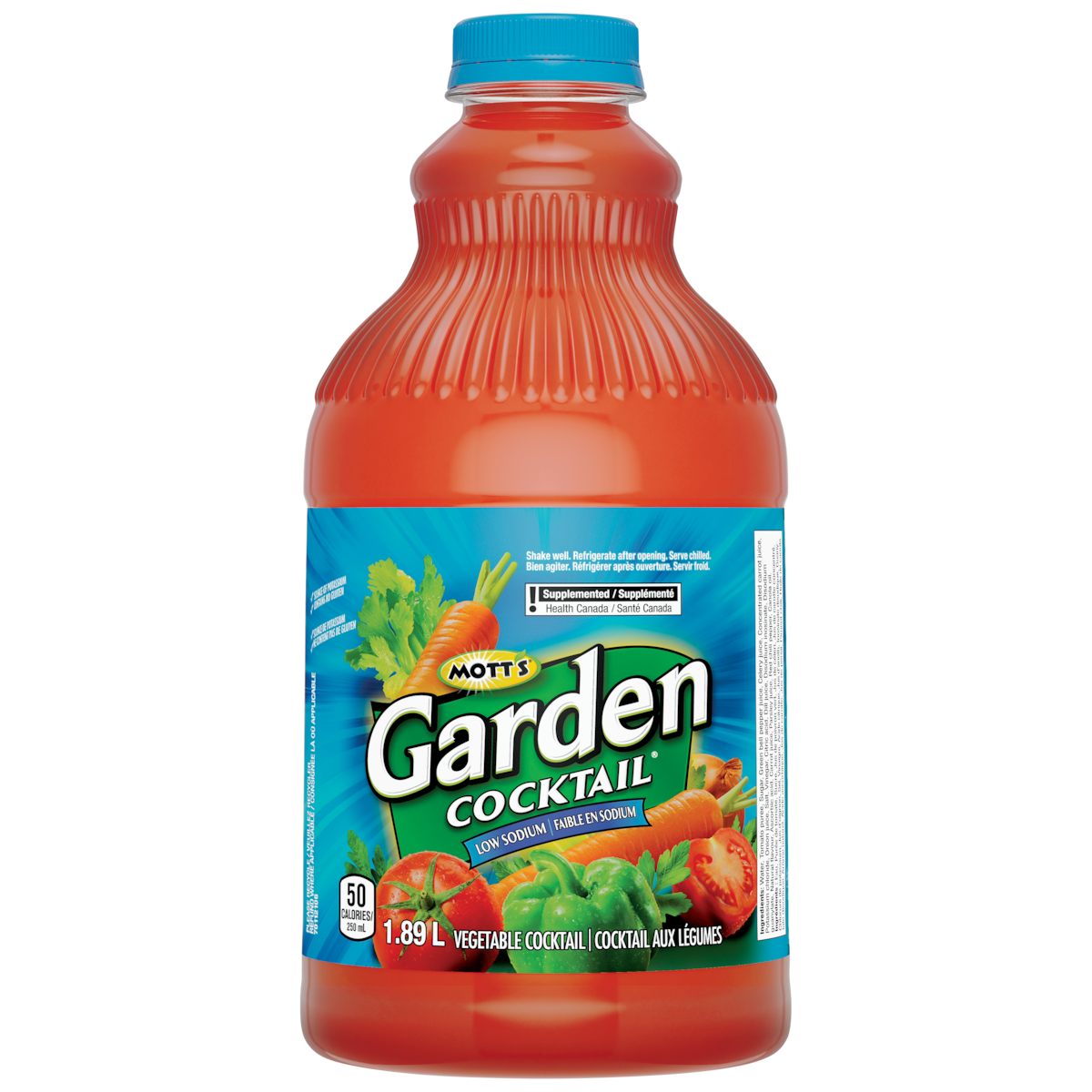 Mott's Garden Cocktail, Low Sodium, 1.89 L