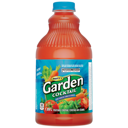 Mott's Garden Cocktail, Low Sodium, 1.89 L