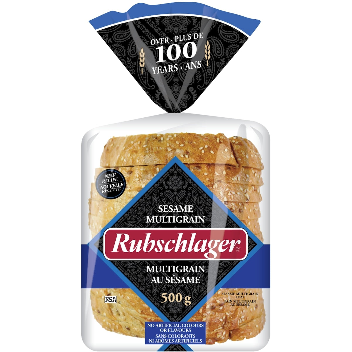 Rubschlager Sesame Multigrain Bread, 500 g