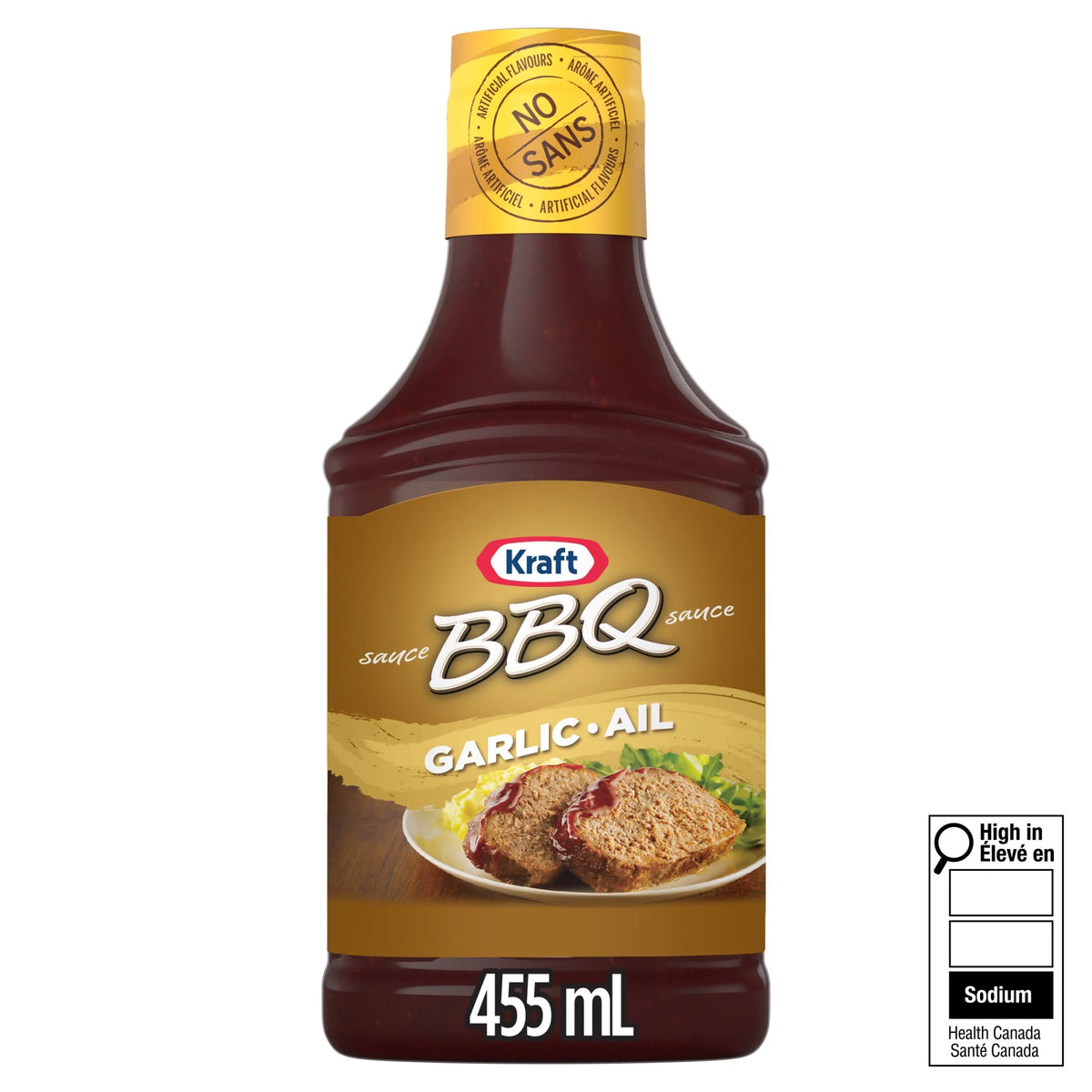 Kraft Garlic BBQ Sauce, 455 mL