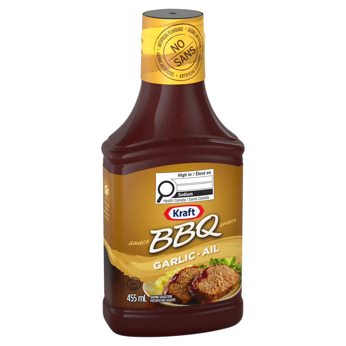 Kraft Garlic BBQ Sauce, 455 mL